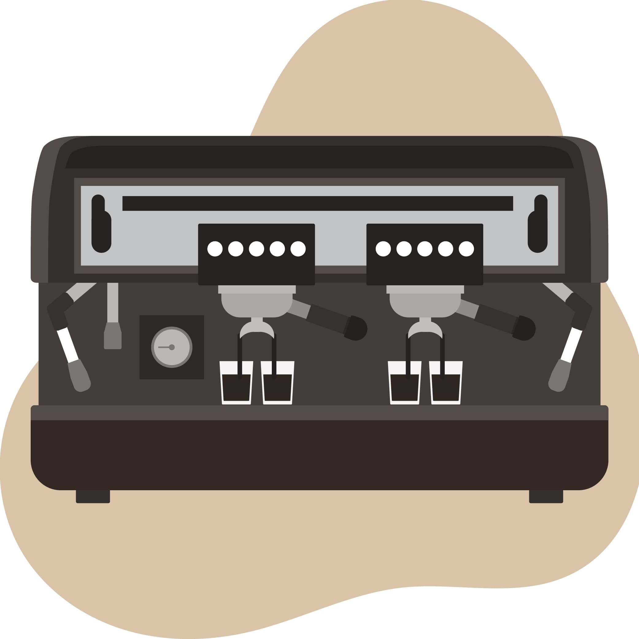 Symbol für Siebträger (Gewerbe)